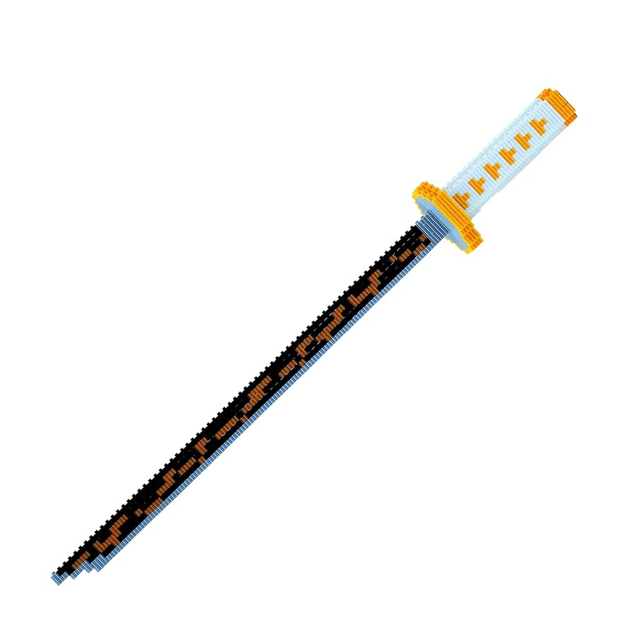 Amazon.com: 392Pcs Zenitsu Sword Splicing Building Block